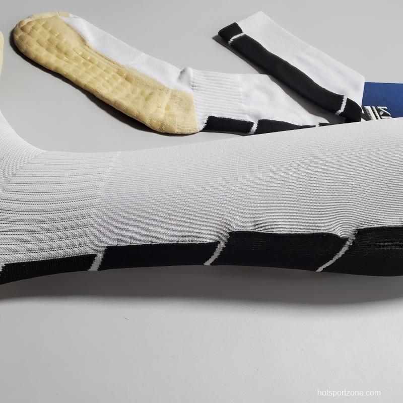 2022 White Long Top Non-Slip SOCKS#0093