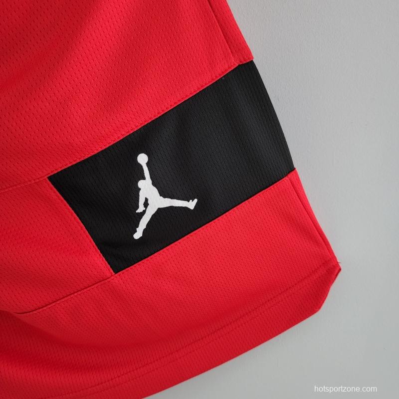 2022 NBA Jordan Shorts Red