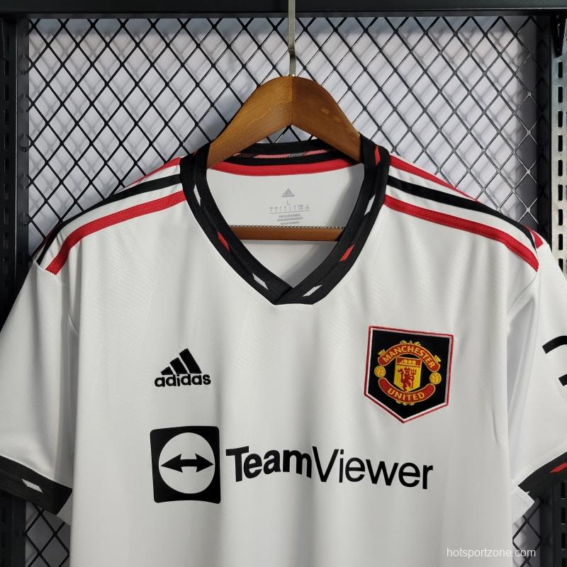 22/23 Manchester United Away Soccer Jersey