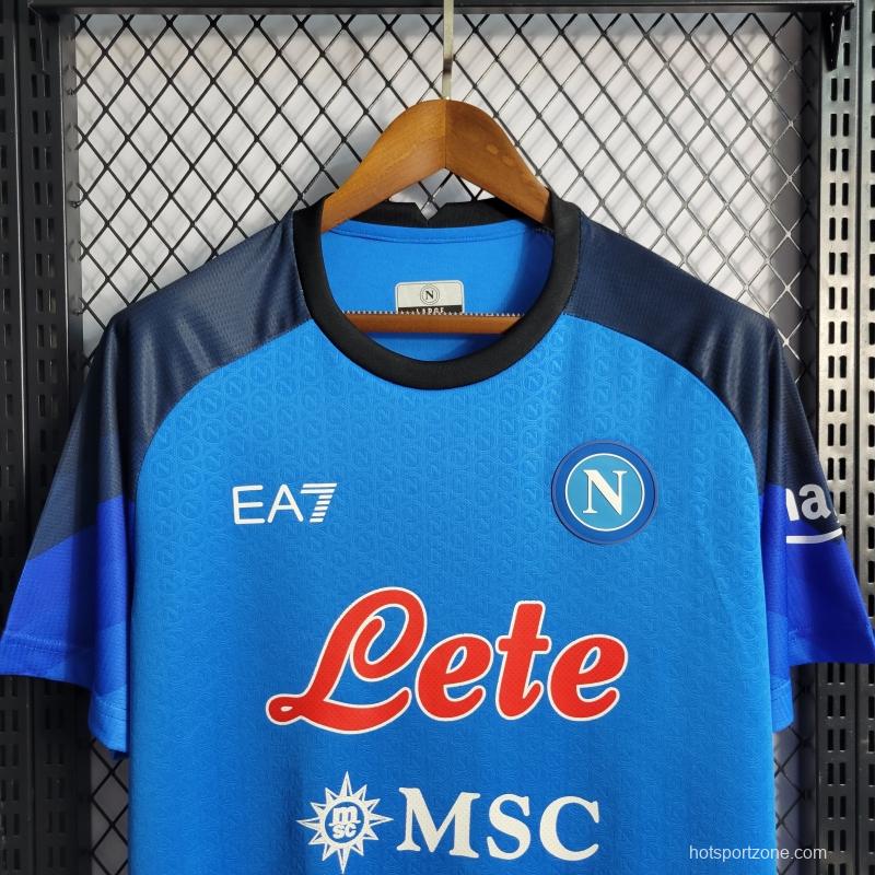 22/23 Napoli Home Soccer Jersey