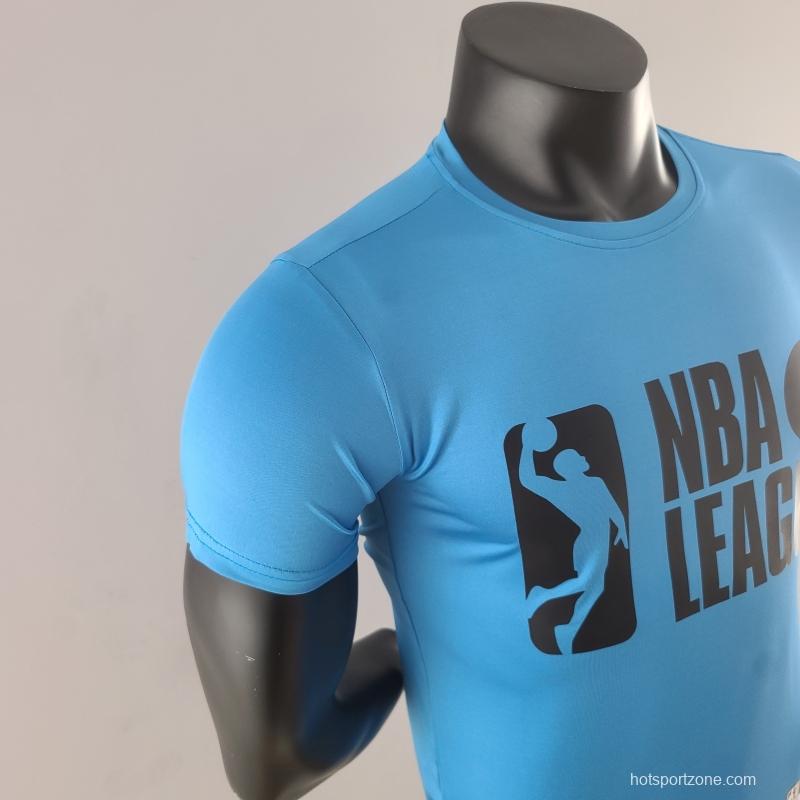 2022 NBA League Blue T-Shirts #K000226