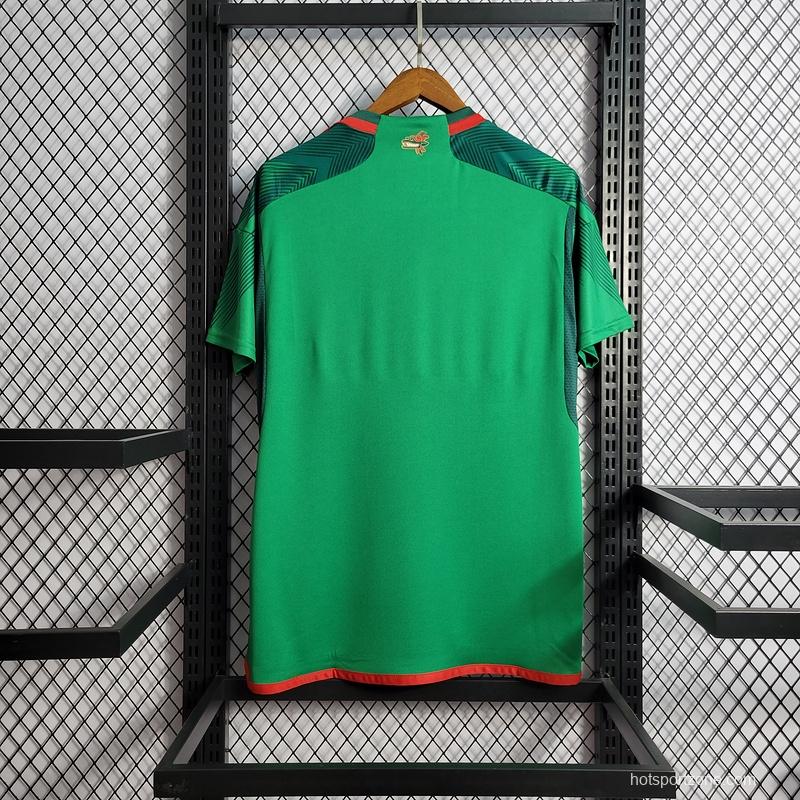 2022 Mexico Home Soccer Jersey