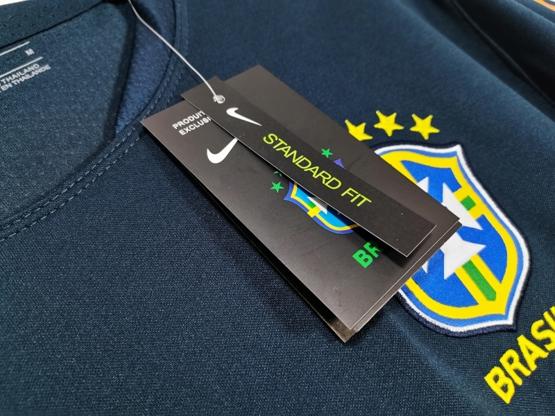 Retro 2020  Brazil Dark Green Home Soccer Jersey