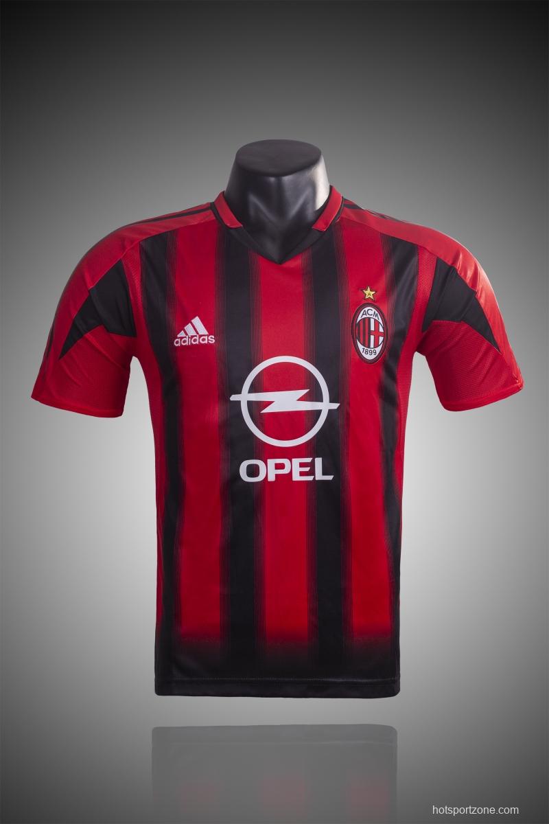 RETRO 04/05 AC Milan Home Soccer Jersey