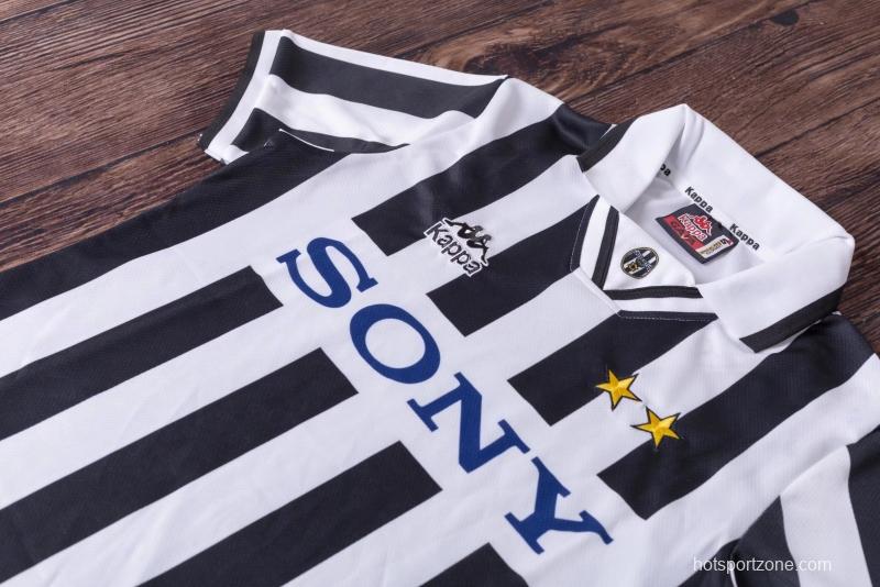 RETRO 95/97 Juventus Home Soccer Jersey