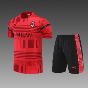 22/23  AC Milan Red Jersey +Shorts