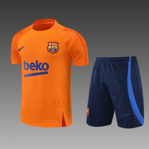 22/23 Barcelona Orange Jersey +Shorts