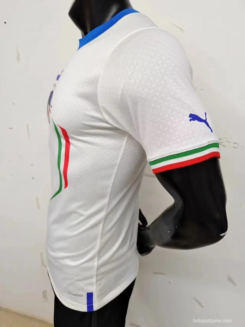 Player Version 2022 Italy Away Soccer Jersey