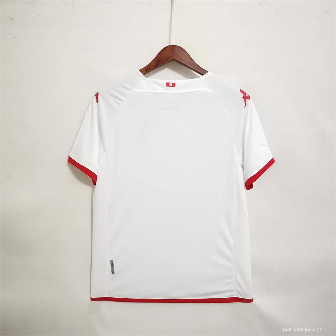 2022 Tunisia Away Soccer Jersey