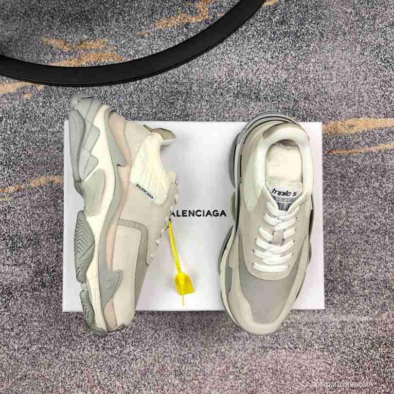 Men Balenciaga Triple-S 2 White/khaki Sneaker