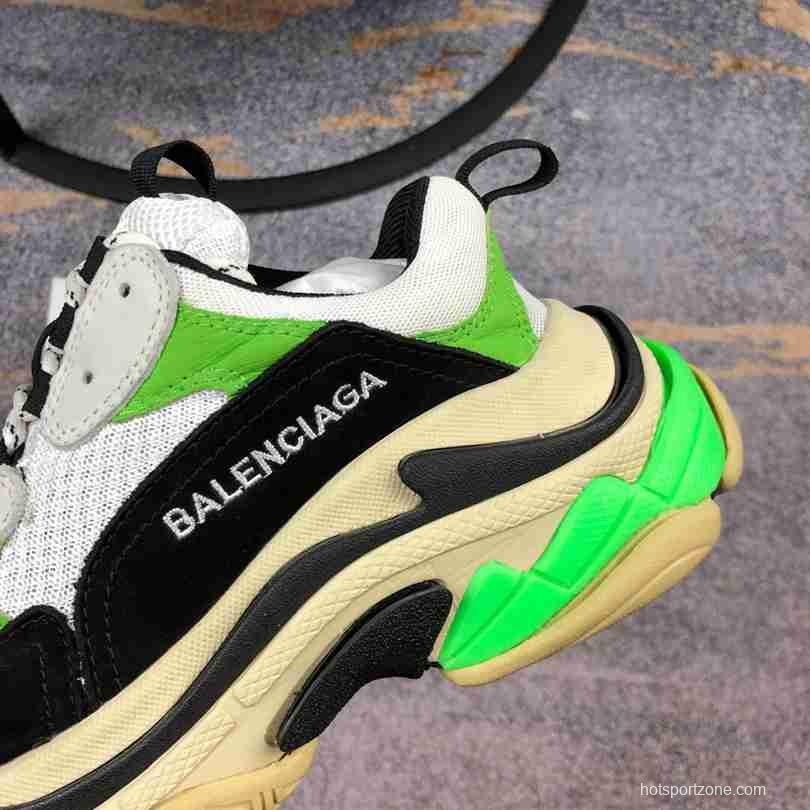 Men Balenciaga Triple-S Sneaker Green/Black