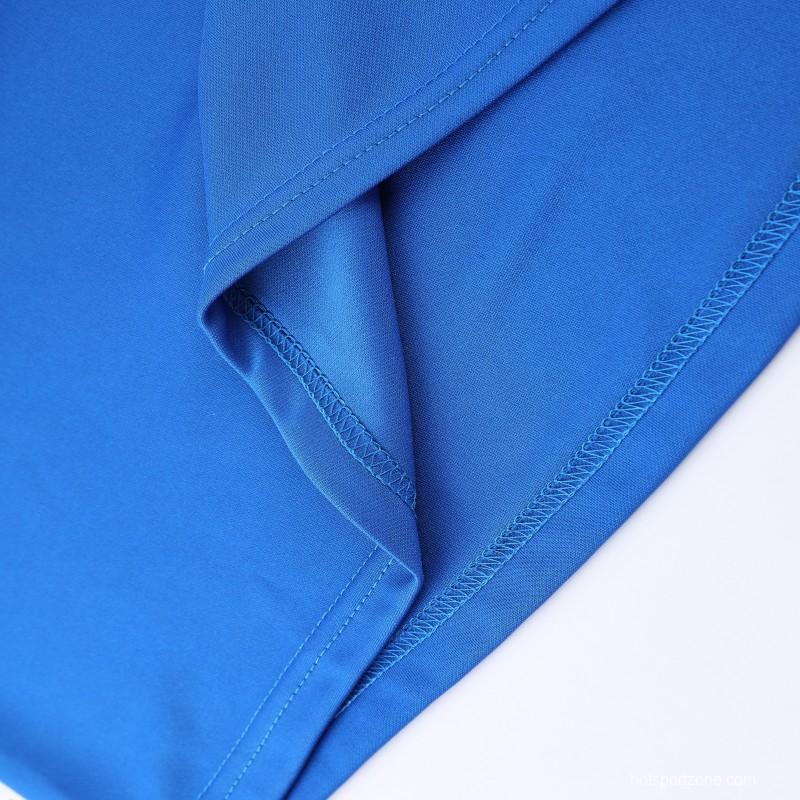 2023 NIKE Blue Black Half Zipper Jacket +Pants