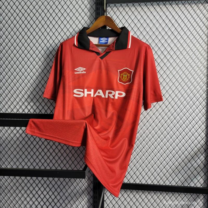 Retro 94/96 Manchester United Home Jersey