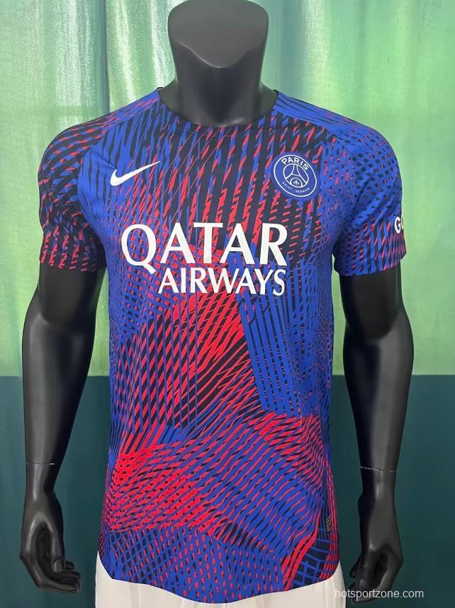 22/23 PSG Blue/Red Pre-Match Jersey