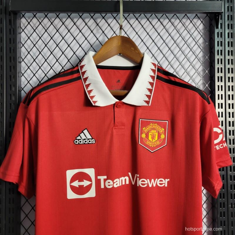 22/23 Manchester United Home Jersey