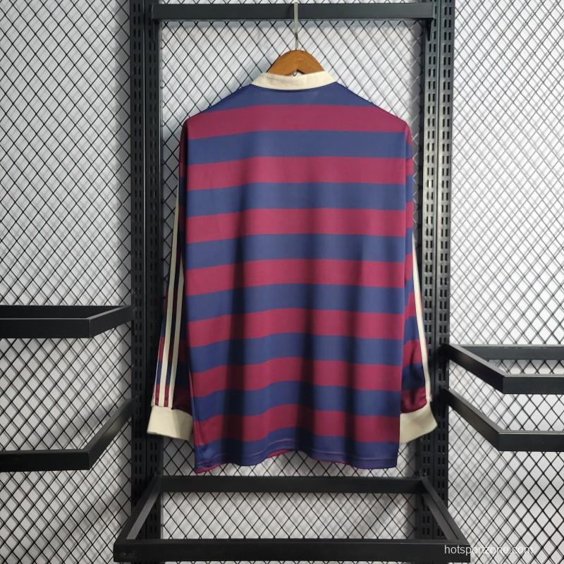 Retro1995-96 Long Sleeve Newcastle Away Soccer Jersey