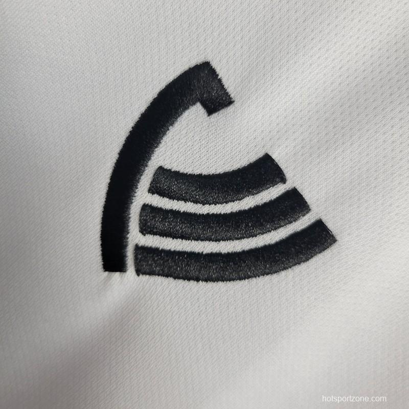 23-24 Ceara Sporting White Jersey -No Sponsor
