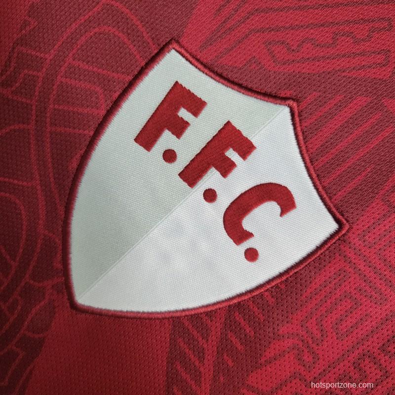 23-24 Fluminense  Third Red Jersey
