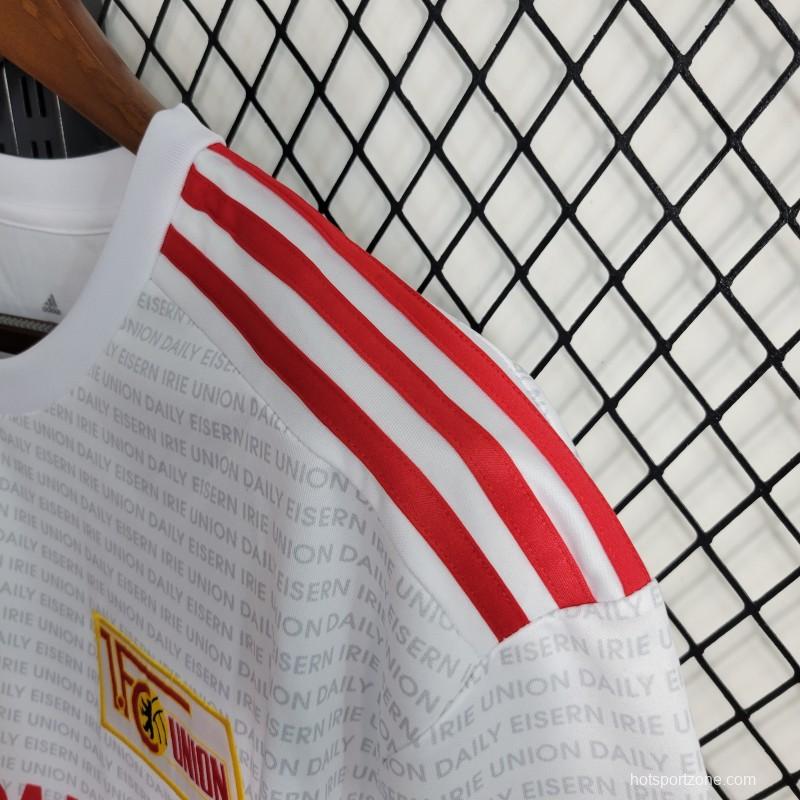 23-24 Berlin Union Special White/Red Jersey