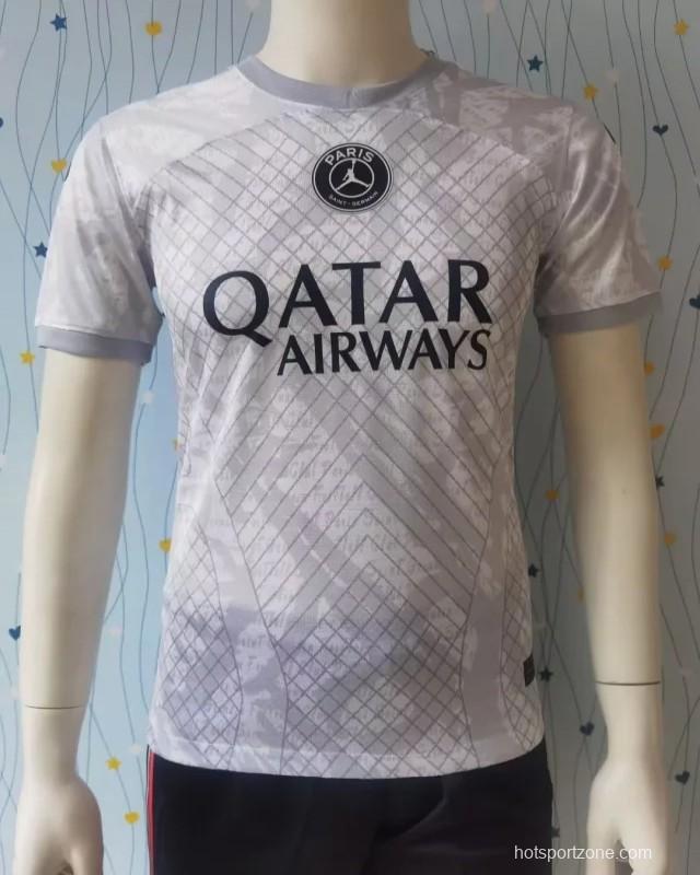 Player Version 23/24 PSG Light Purple Speical Jersey