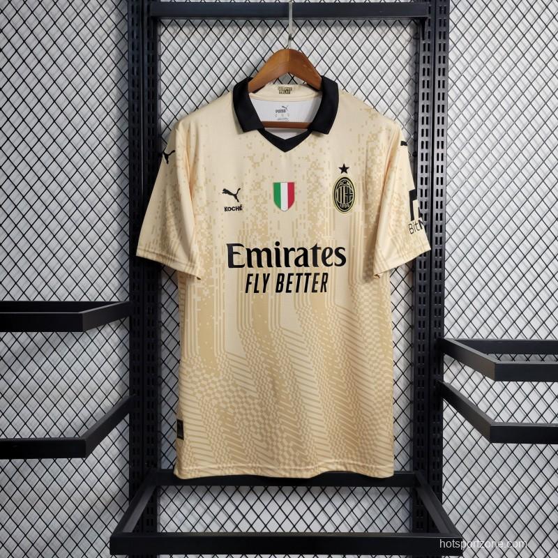 23-24 AC Milan Brown Goalkeeper Jersey