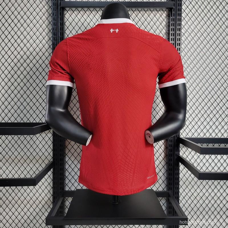 Player Version 23-24 Liverpool Home Jersey