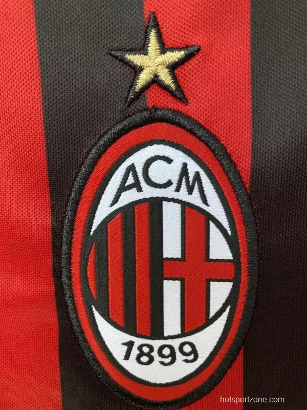 Retro 11/12 AC Milan Home Jersey