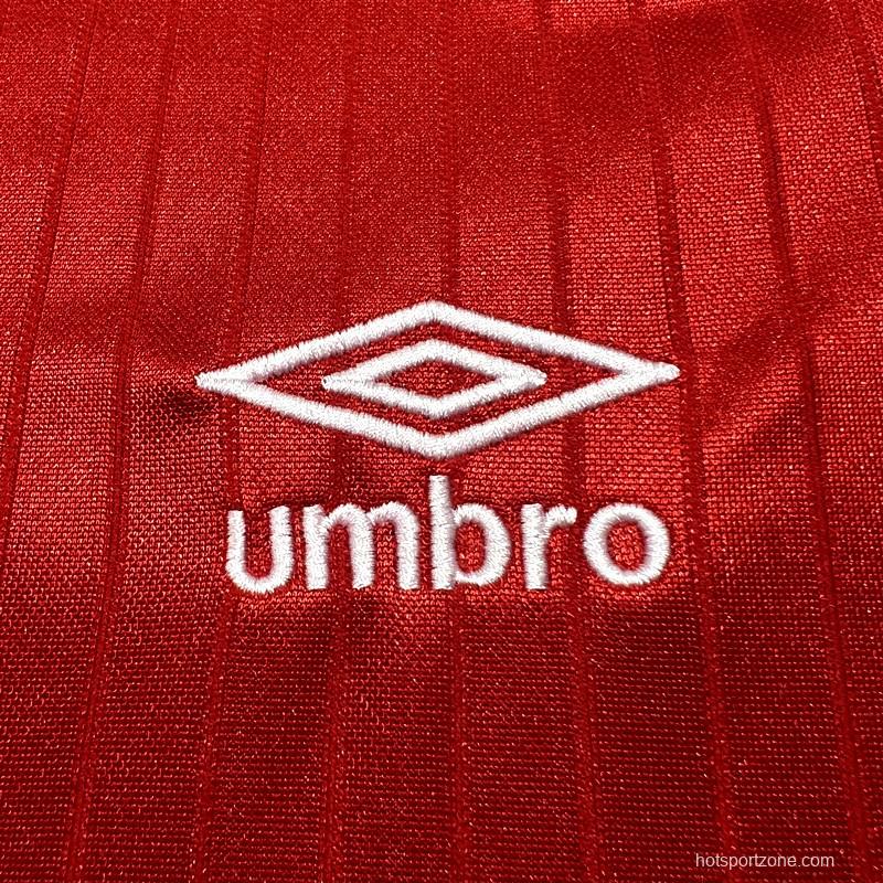 Retro 84/87 England Away Soccer Jersey