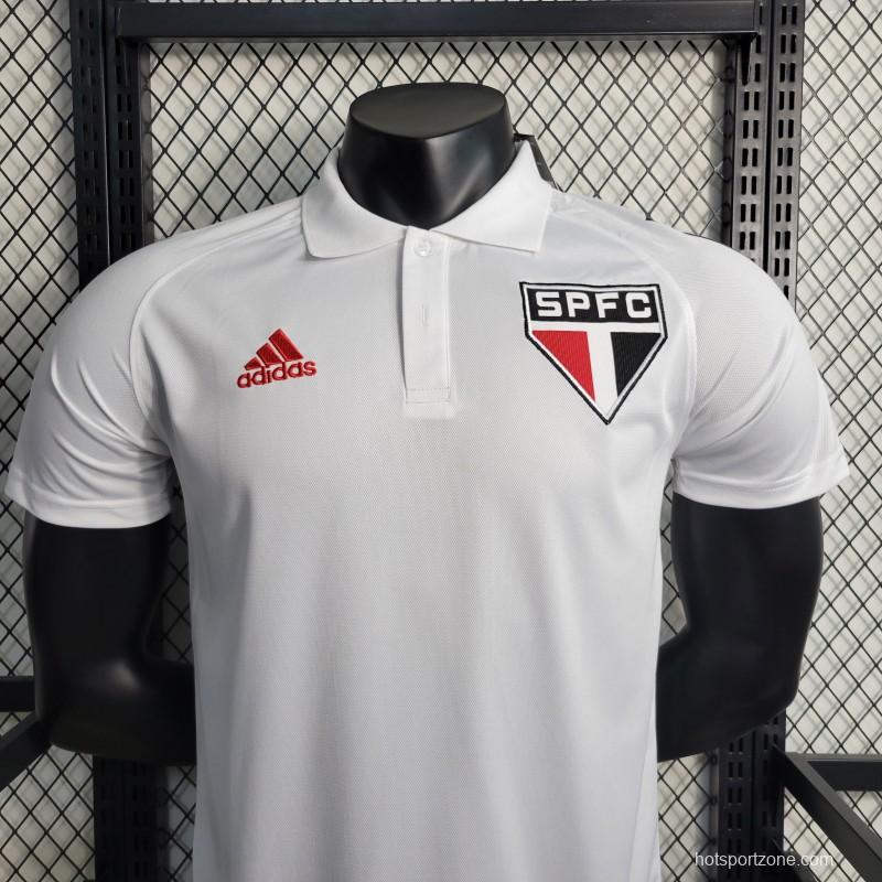 23-24 Sao Paulo POLO White Jersey