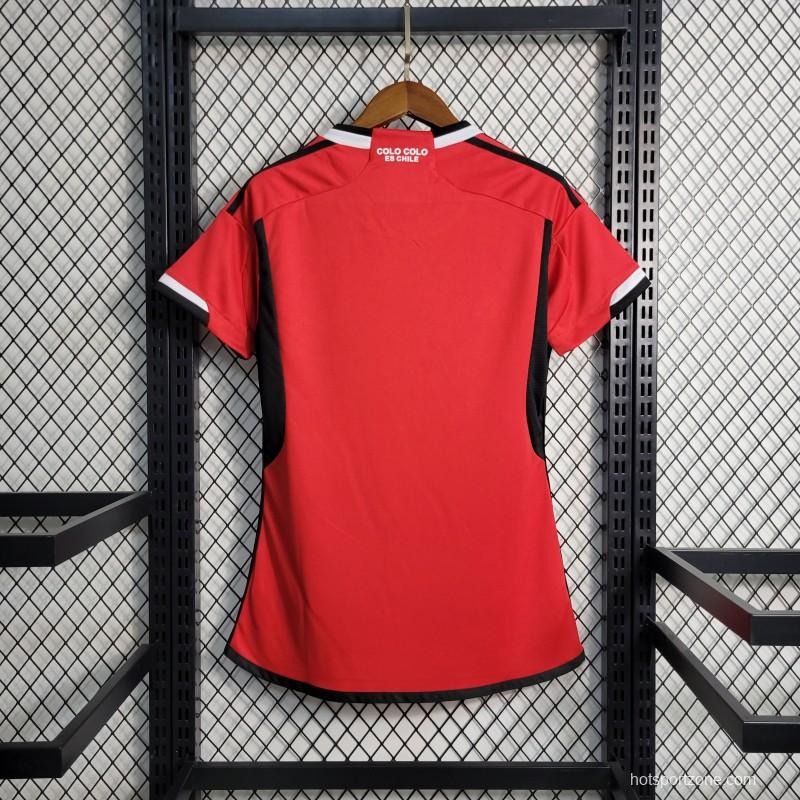 23-24 Women Clothing COLO COLO Away Red Jersey