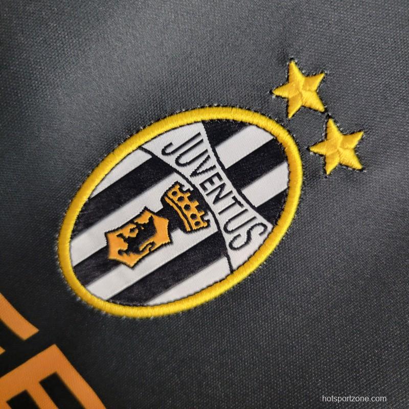 Retro 01-02 Juventus Away Black Soccer Jersey