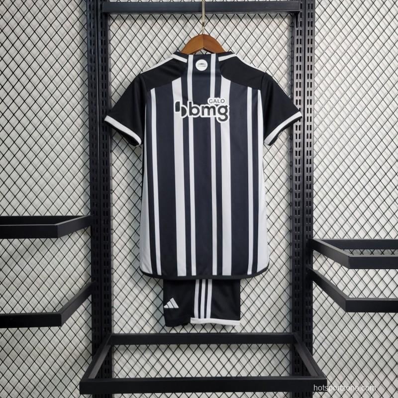 23-24 Kids Atletico Mineiro Home Size 16-28 Soccer Jersey