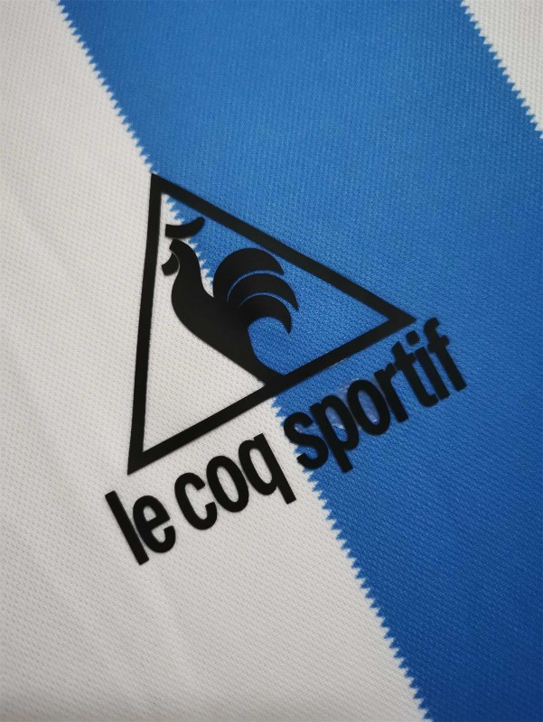 Retro 1986 Argentina Home Long Sleeve Jersey