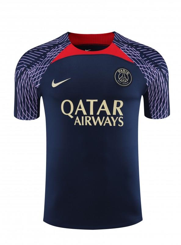 23-24 PSG Navy Short Sleeve+Shorts