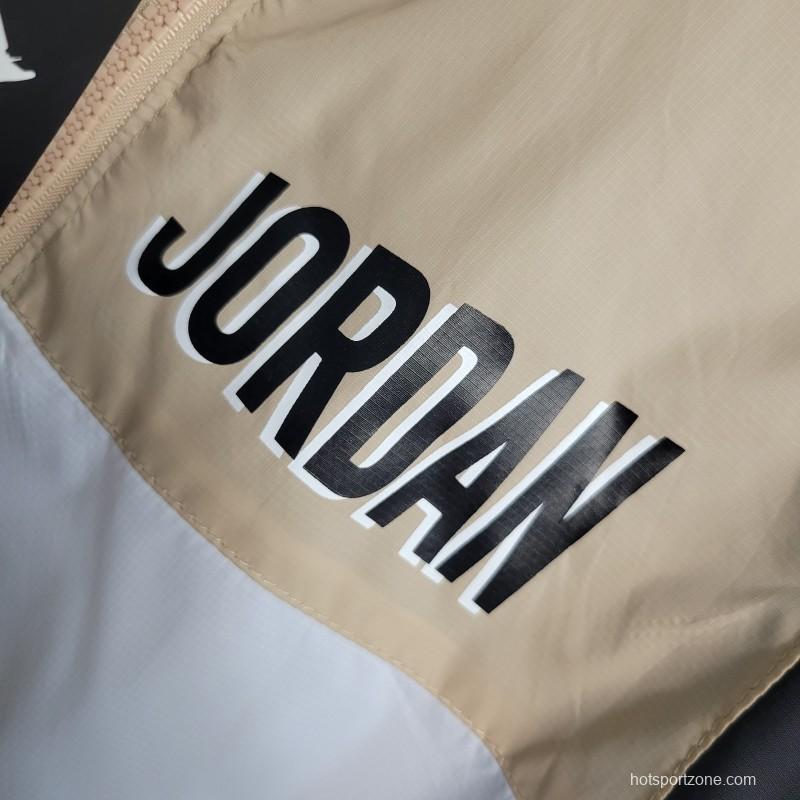 2023 Jordan Beige White Windbreaker