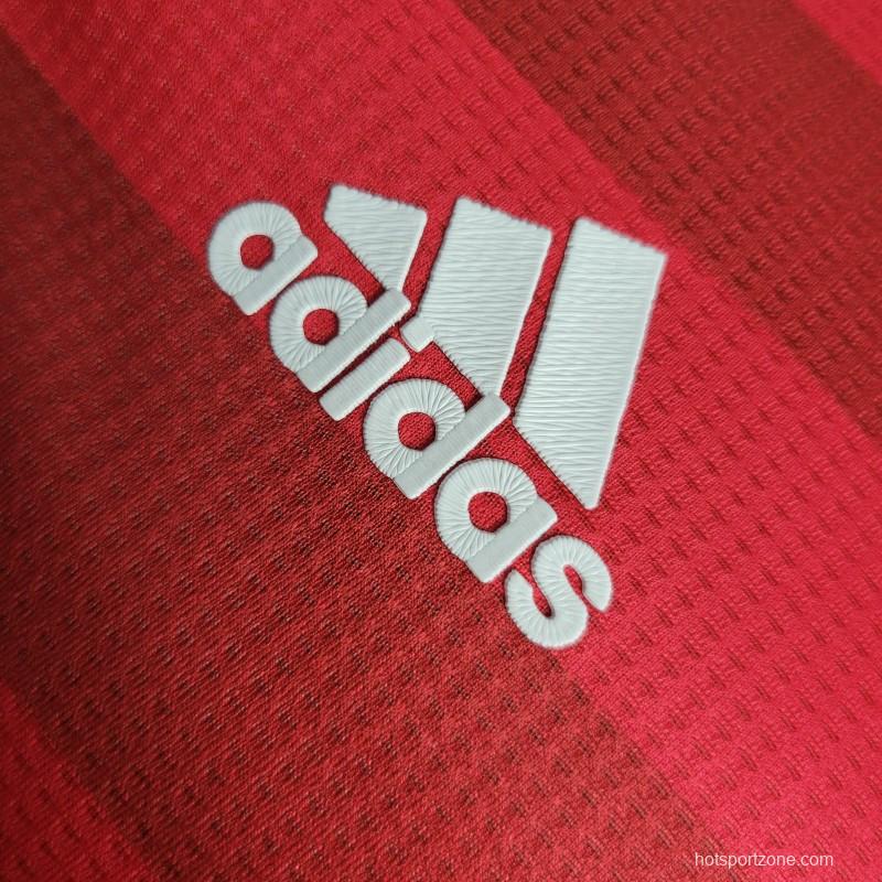 Player Version 23-24 River Plate Away Red Jersey