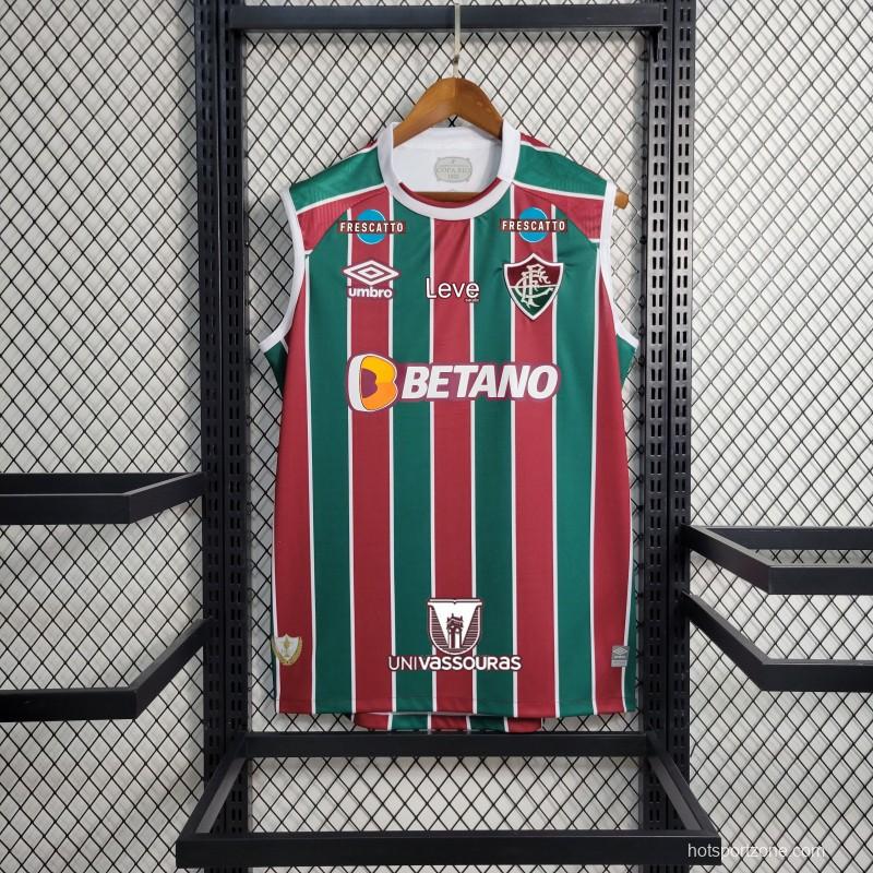 23/24 Fluminense Home Vest Jersey +All Sponsors