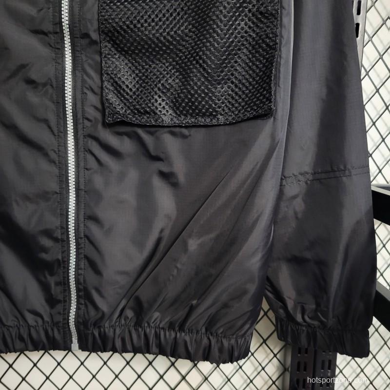 2023 Nike Jordan Black Windbreaker