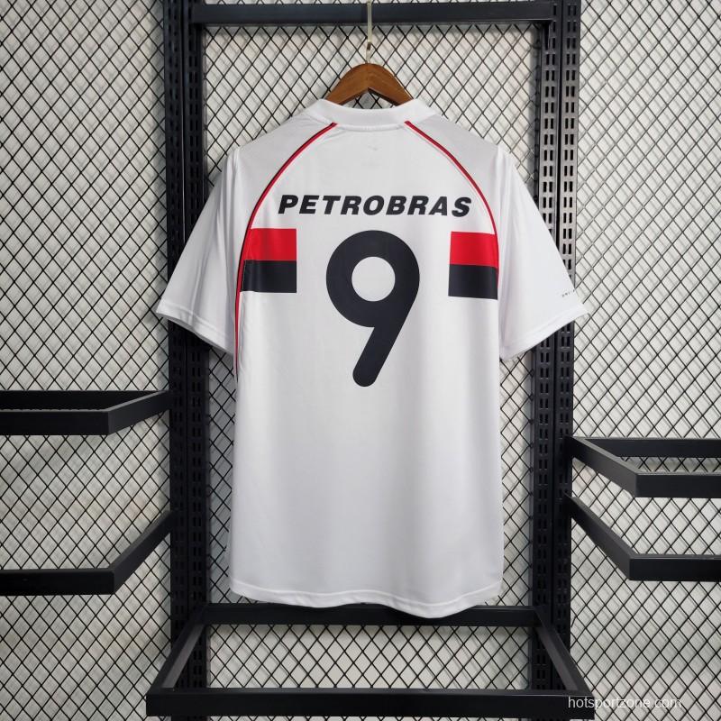 Retro 01/02 Flamengo Away White Jersey