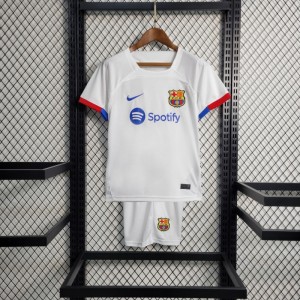 23-24 KIDS Barcelona Away Jersey