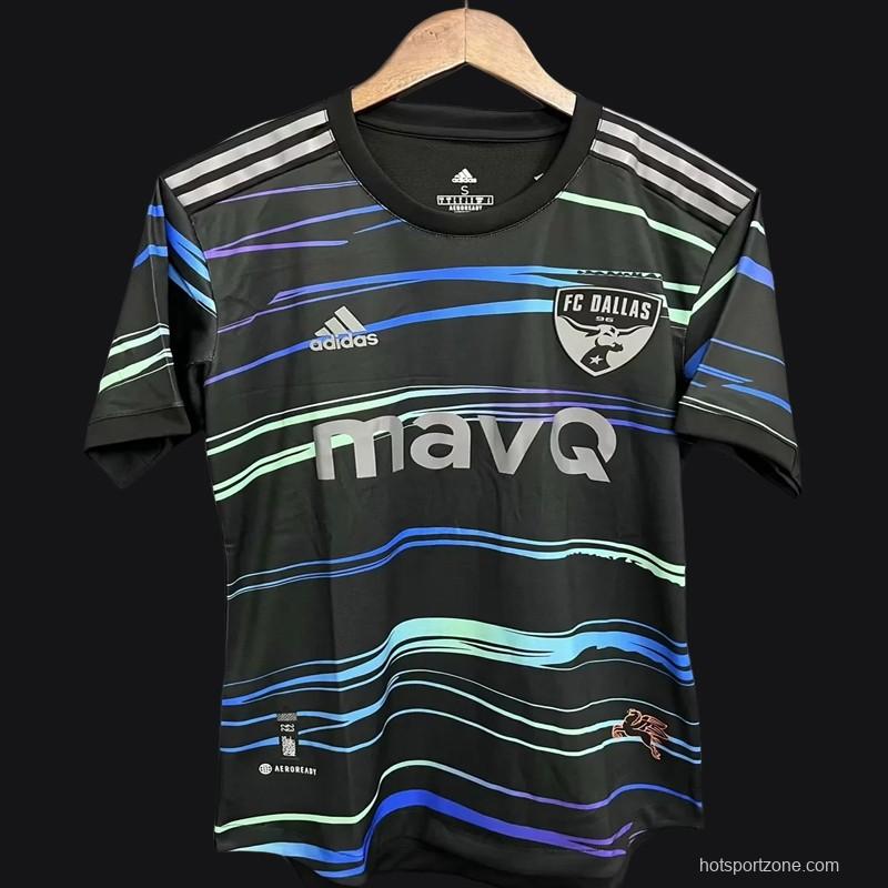 23/24 Dallas FC Third Black Jersey