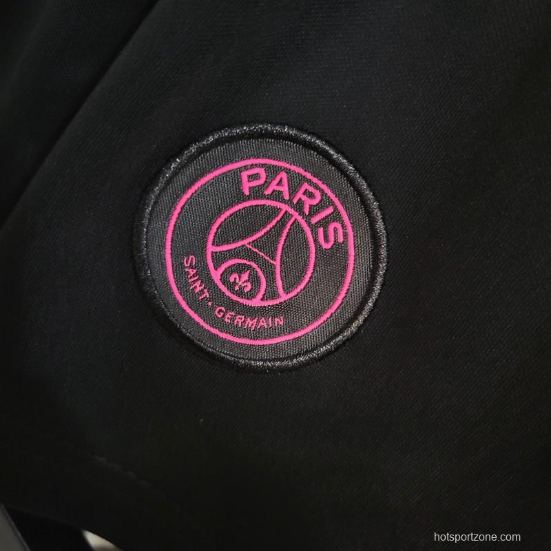 Retro 20-21 Kids PSG Paris Forth Pink Jersey Size 16-28