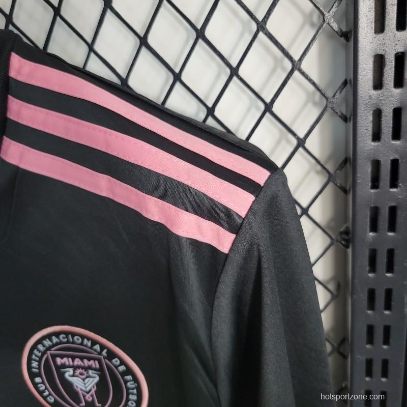 23/24 Inter Miami Away Long Sleeve Black Jersey