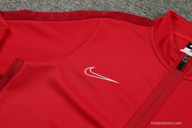 23/24 Nike Red Full Zipper Jacket+ Pants