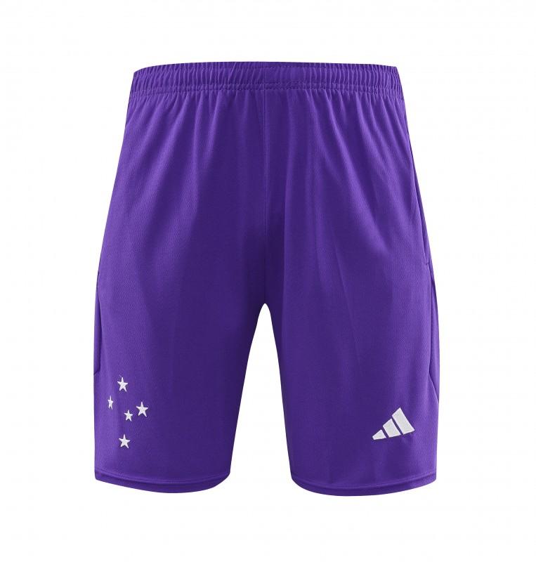 23/24 Cruzeiro Purple Short Sleeve Jersey+Shorts