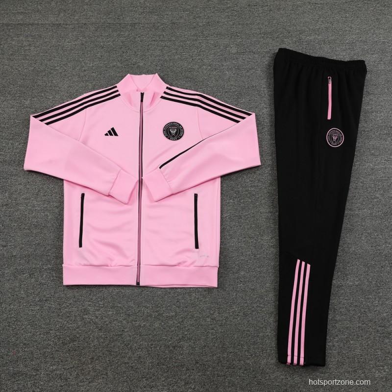 23/24 Inter Miami Pink Full Zipper Jacket+Pants