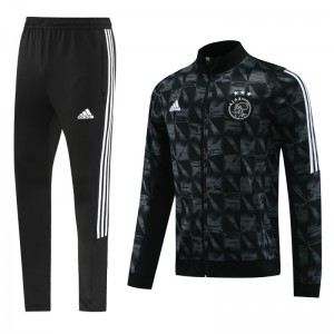 23/24 Ajax Black Full Zipper Jacket+Pants