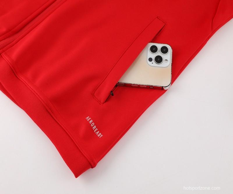 23/24 Benfica Red Full Zipper Jacket+Pants