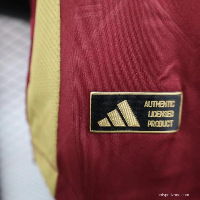 Player Version 2024 Belgium Home Jersey