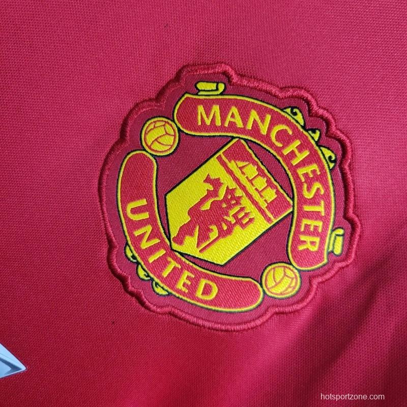 Retro 16/17 Manchester United Home Jersey